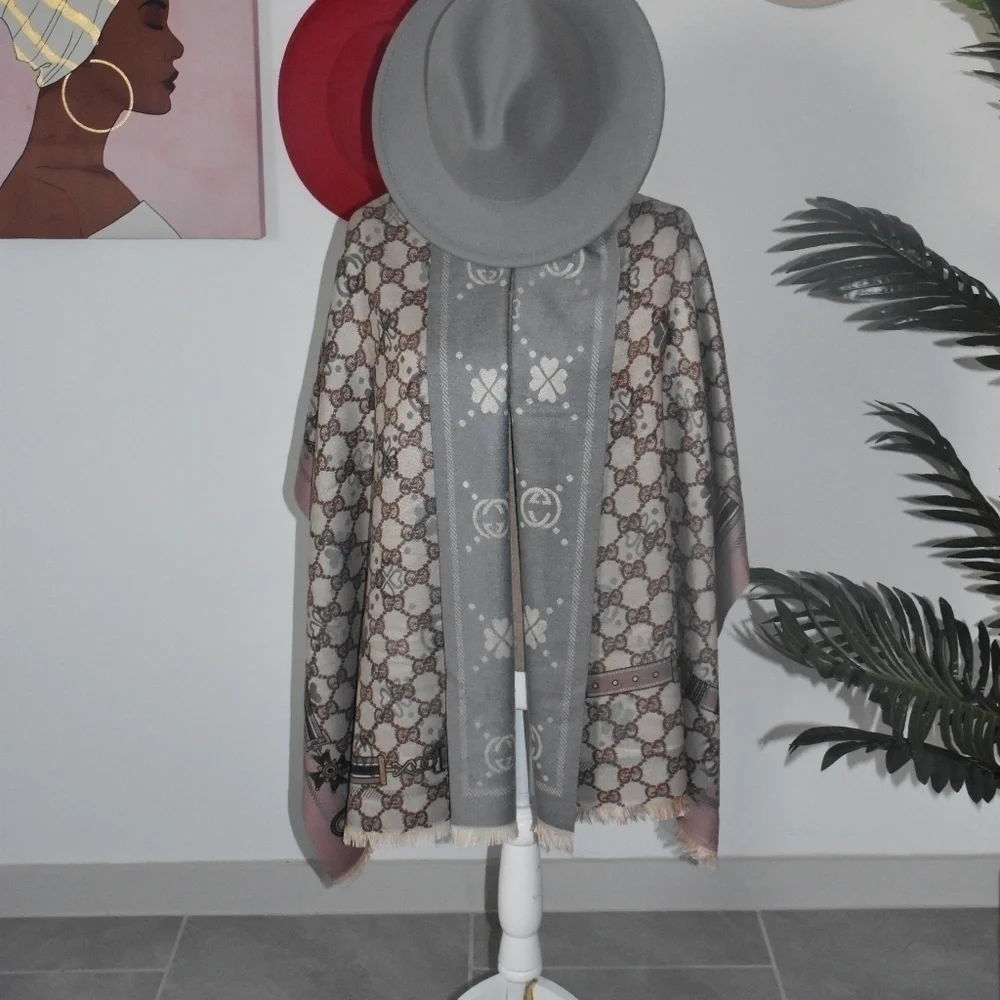 Stylish Women Reversible Cashmere/Winter Scarf